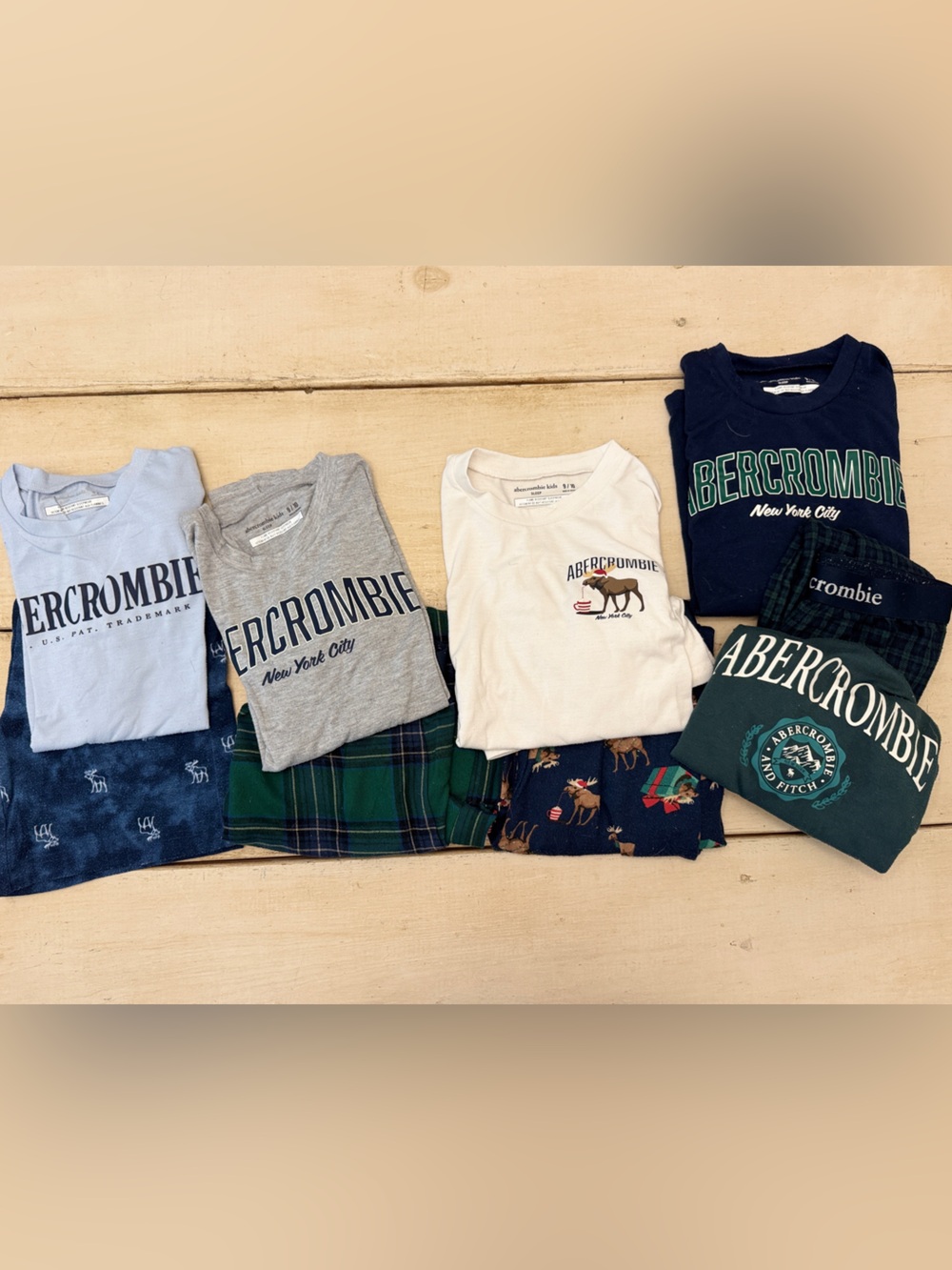 Abercrombie Kids lounge sets/ PJs - Size 9/10 Bundle
